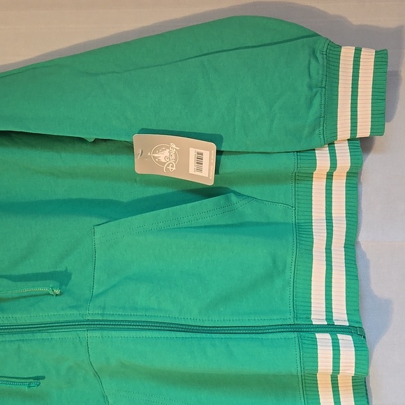 Walt Disney World Adult Green Zip Hoodie Sz XL NWT - Picture 6 of 8